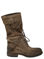 STRATEGIA - 25MM SUEDE LACED BOOTS