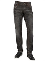DOLCE & GABBANA - JEANS IN DENIM LAVATO 18CM GOLD FIT