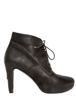 ROBERTO DEL CARLO - 90MM MATT CALFSKIN LACE UP LOW BOOTS