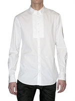 DSQUARED - CAMICIA IN POPELINE CON COLLETTO INTERCAMBIABILE