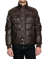 DSQUARED - COATED STITCHED NYLON DOWN JACKET