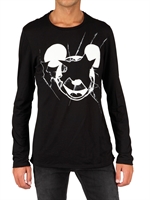 NEIL BARRETT - CRACKED MICKEY LYCRA JERSEY T-SHIRT