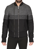 NEIL BARRETT - SHETLAND AND COMPACT WOOL SPORT JACKET