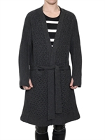 NEIL BARRETT - SCUBA WOOL KNIT CARDIGAN SWEATER