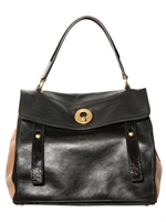YVES SAINT-LAURENT - MUSE TWO MEDIUM CALFSKIN TOP HANDLE