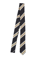 D&G - 4CM STRIPED SILK OTTOMAN TIE