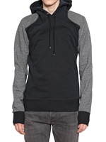 DIOR HOMME - FELPA BICOLORE CON CAPPUCCIO