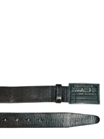 DSQUARED - 3,5CM FADED SCHNALLEN KALBSLEDER GÜRTEL