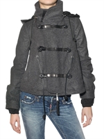 DSQUARED - CAPPOTTO IN FELTRO DI LANA