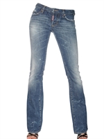 DSQUARED - BOOT CUT DENIM JEANS