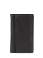 DIOR HOMME - COATED CANVAS LOGO KEY HOLDER