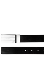 DIOR HOMME - CINTURA REVERSIBILE IN PELLE SPAZZOLATA 3CM