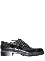 DOLCE & GABBANA - PAUL NEWMAN CALF LACE-UP SHOES