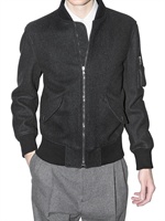 DOLCE & GABBANA - MELANGE BLOUSON ZIPPED JACKET