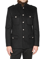 MARC JACOBS - GIACCA IN DOUBLE DI CASHMERE & COLLO IN ZIBELLINO