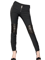 DSQUARED - LEDER EINSATZ CADY HOSE