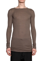 RICK OWENS - RIBBED COTTON T-SHIRT