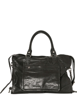 ANN DEMEULEMEESTER - CALFSKIN MULTI POCKET TOP HANDLE