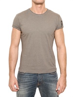 BIKKEMBERGS - PRINTED LOGO JERSEY T-SHIRT