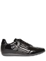 BIKKEMBERGS - REVOLUTION SNEAKERS IN PELLE E VERNICE CON LOGO
