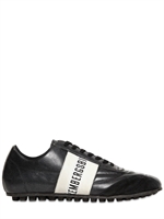 BIKKEMBERGS - SOCCER SNEAKERS IN PELLE