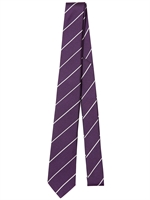 JIL SANDER - 5,5CM STRIPED SILK CANNETE TIE