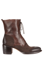 ROCCO PISTOLESI - 50MM WASHED DEERSKIN BOOTS