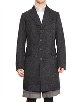 JOHN GALLIANO - CAPPOTTO IN BOUCLE DI LANA STRETCH