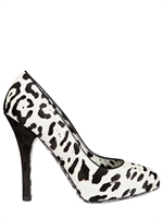 DOLCE & GABBANA - 120MM PONYSKIN LEOPARD PRINT PUMPS