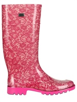 DOLCE & GABBANA - RUBBER LACE BOOTS