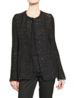 GIAMBATTISTA VALLI - SEQUIN AND LUREX ON MOHAIR KNIT JACKET