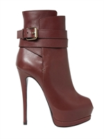 GIUSEPPE ZANOTTI - 150MM NAPPA ANKLE STRAP LOW BOOTS