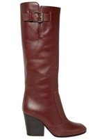 GIUSEPPE ZANOTTI - 80MM NAPPA SIDE BUCKLE PULL ON BOOTS