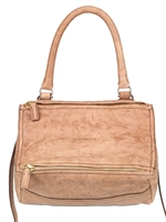 GIVENCHY - GEWASCHENE LEDER PANDORA KLEINE SCHULTER TASCHE