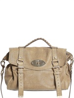 MULBERRY - ALEXA SPARKLE TWEED SATCHEL