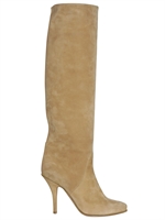 GIVENCHY - 100MM SUEDE ZIP AROUND BOOTS
