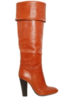 GIUSEPPE ZANOTTI - 100MM CALFSKIN  PULL ON BOOTS