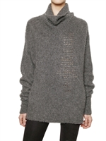 AVIU - SWAROVSKI CASHMERE SILK KNIT SWEATER