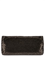 CHRISTIAN LOUBOUTIN - MAYKIMAY STRASS HEMATITE CRYSTAL CLUTCH