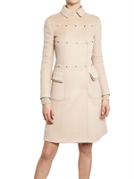 VALENTINO - CAPPOTTO IN TESSUTO DI LANA E CASHMERE