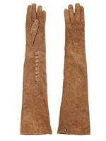 DSQUARED - LONG SUEDE GLOVES