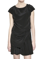 ATHÈ BY VANESSA BRUNO - SATIN CREPE DE CHINE KLEID
