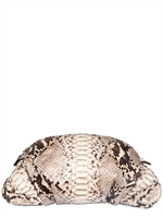 ZAGLIANI - SHINY PYTHON CLUTCH