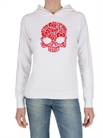 HYDROGEN - HELLO KITTY SKULL FLEECE SWEATSHIRT
