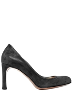 JIL SANDER - 80MM GLOSSY SUEDE PUMPS