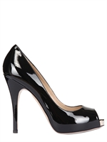 VALENTINO - DECOLLETE DI VERNICE SPUNTATA 120MM