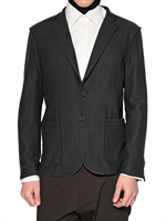 LANVIN - RAW CUT FELTED WOOL JERSEY JACKET
