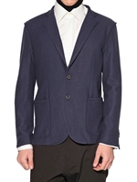 LANVIN - RAW CUT FELTED WOOL JERSEY JACKET