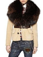 DSQUARED - MURMASKY COLLAR CORDUROY JACKET