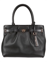 SALVATORE FERRAGAMO - SOFT CALFSKIN LEATHER TOP HANDLE